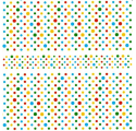 Papel de Embrulho 70cm Confetti Sprinkles