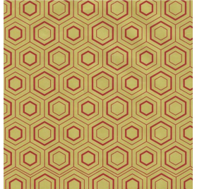Papel de Embrulho 70cm Hexagon Hues