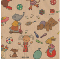 Carta da regalo 70cm Playful Pals Patchwork
