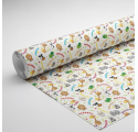 Papel de Embrulho 70cm Retro Robot Revel