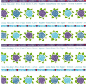 Papel de Embrulho 70cm Azorean Bloom