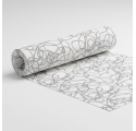 Papel de Embrulho 70cm Graphite Tangle