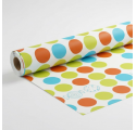 Papel de Embrulho 70cm Citrus Spheres