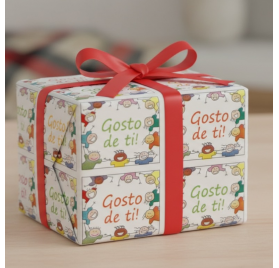 Papel de Embrulho 70cm Playtime Patchwork