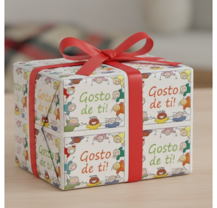 Carta da Regalo 70cm Playtime Patchwork