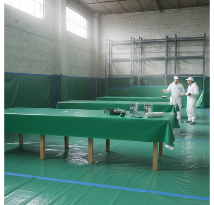 Manica di plastica 70cm 140cm aperta