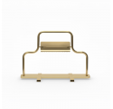 Desenrolador horizontal dourado