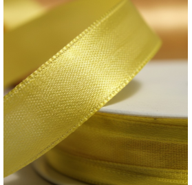 Fita organza amarela