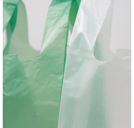 Sacchetti di plastica con manico per supermercato