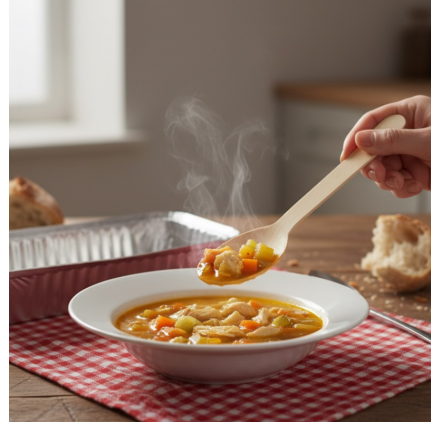 Cucchiaio da Zuppa Legno 16cm