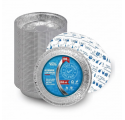 Aluminum take away tray c/tampa Redonda 850ml