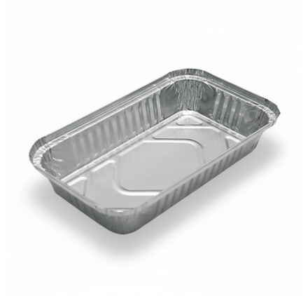 Vaschetta in Alluminio Rettangolare 650ml