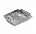 Pack 100 uni. Forma de aluminio retangular 1000ml