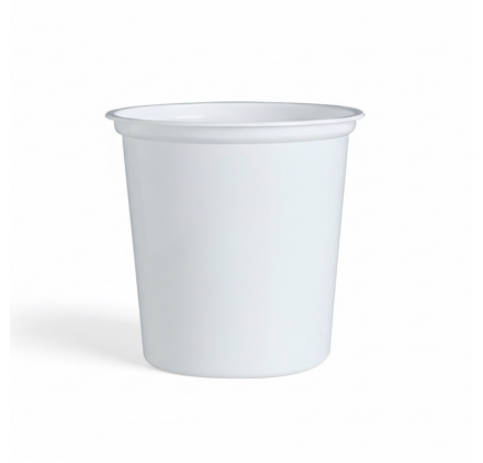 Taça Plástica Branca para Sopa 1000ml com Tampa