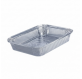 Pack 100 uni. Forma de aluminio retangular 1500ml