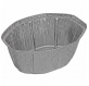 Pack 100 uni. Forma de aluminio oval 2600ml