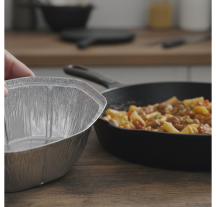 Vaschetta in Alluminio Ovale 2600ml
