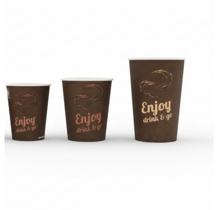 Bicchiere di Cartone 240ml - Pack 100 unità