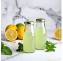 Garrafa para Sumos 250ml com Tampa Dourada