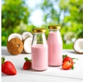 Bottiglia per Succhi 250ml con Tappo Dorato