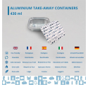 Forma de aluminio Rebelde To Go 430ml c/tampa