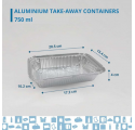 Forma de Alumínio Rebelde To Go 750ml com Tampa