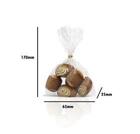 Saco de celofane pp 125grs
