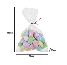 Sacchetto Cellophane PP 750g - Confezione Trasparente e Resistente