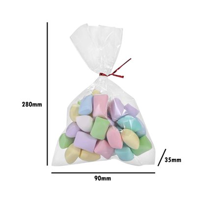 Saco de celofane pp 750grs