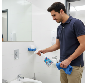 Spray limpesa WC
