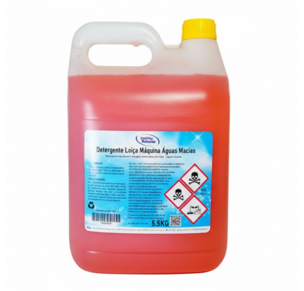 Detergente loiça máquina águas macias