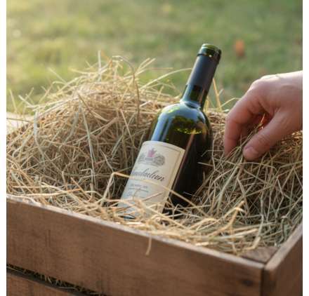 Palha natural de enchimento para caixas 1kg