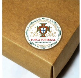Etichette Mondiali Portogallo 1 – 40x40mm | Pack x25