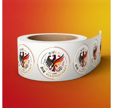 Etichette Mondiali Germania 1 – 40x40mm