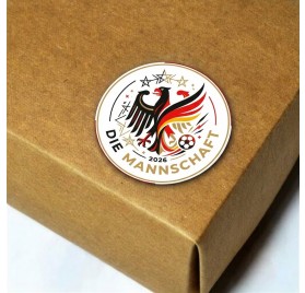 Etiquetas Mundial Alemanha 1 – 40x40mm | Pack x25