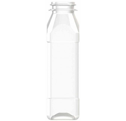 Flacone PET 100ml Quadrato