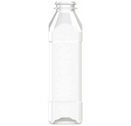 Bottiglia PET 200ml Quadrata