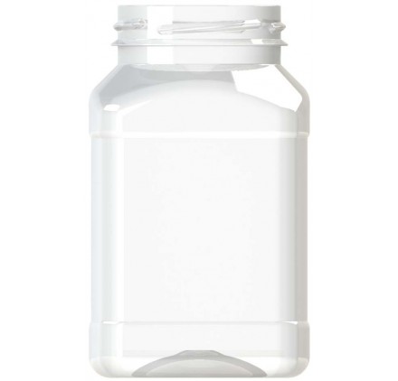 Flacone PET 400ml Quadrato modello BL