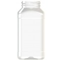 Frasco PET 1000ml quadrado modelo bl