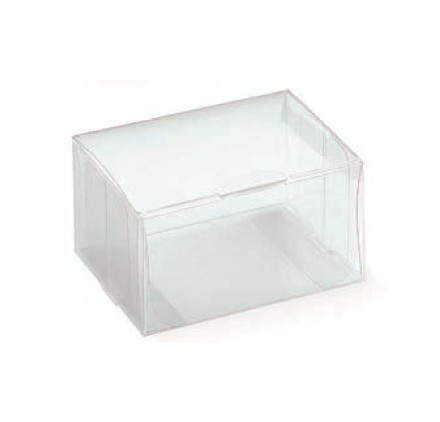 Scatola Tubo in Acetato Trasparente Automontante 80x60x40mm