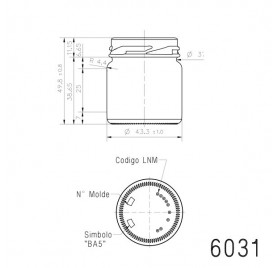 Vaso 40ml 