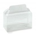 Scatola Acetato Trasparente per 2 Flaconi 180x90x160mm