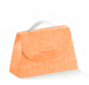 Caixa seta arancio cartella 85x30x55mm