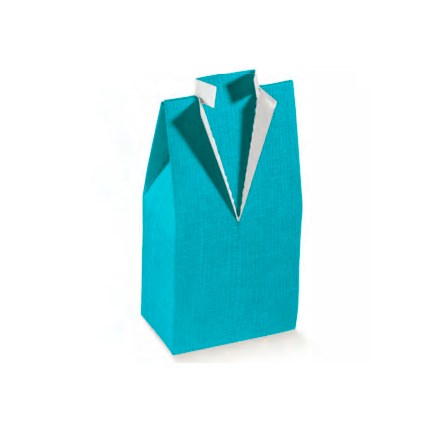 Caixa para brinde seta bluette camicia 50x30x100mm