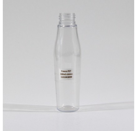 Flacone PET 100ml Conico