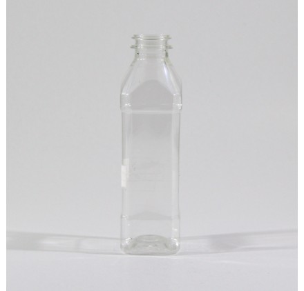 Garrafa PET 200ml quadrada