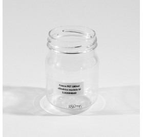 Flacone PET 180ml Cilindrico modello BL