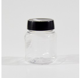 Frasco PET 200ml quadrado modelo bl