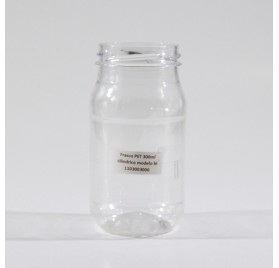 Frasco PET 300ml cilíndrico modelo BL