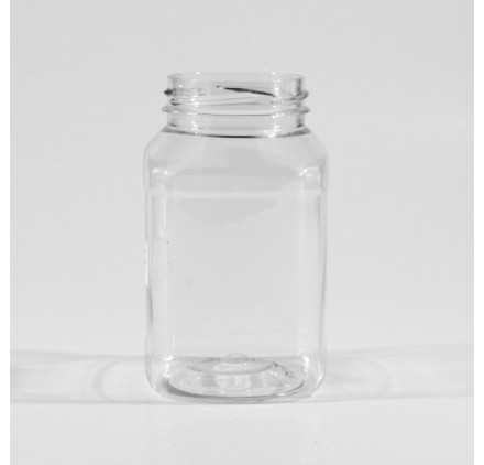 Flacone PET 400ml Quadrato modello BL